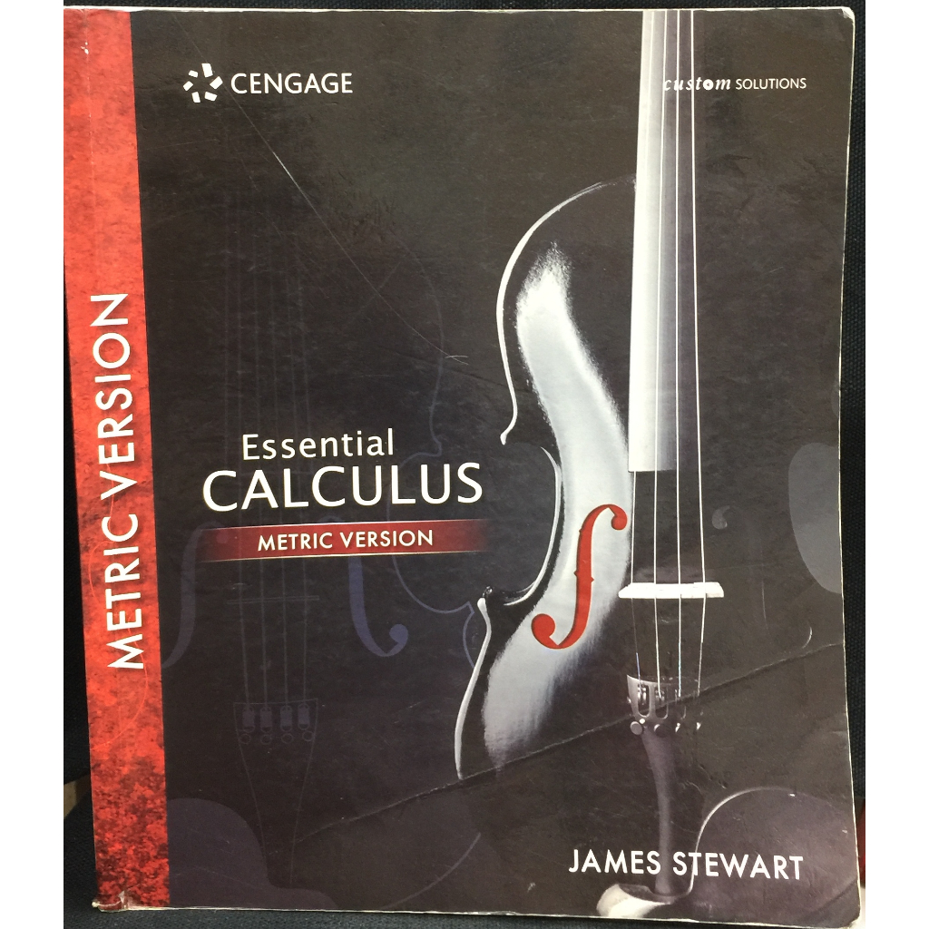 《Essential Calculus Metric Version》Stewart│Cengage│957928208