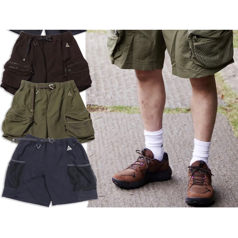 NIKE ACG SHORTS 機能 防水 多口袋 工裝 短褲 DN3946 220 325