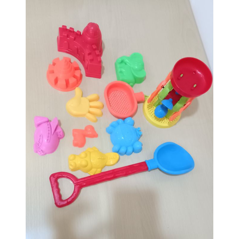 塑膠玩沙工具 扮家家酒 道具 遊戲 玩具 模型