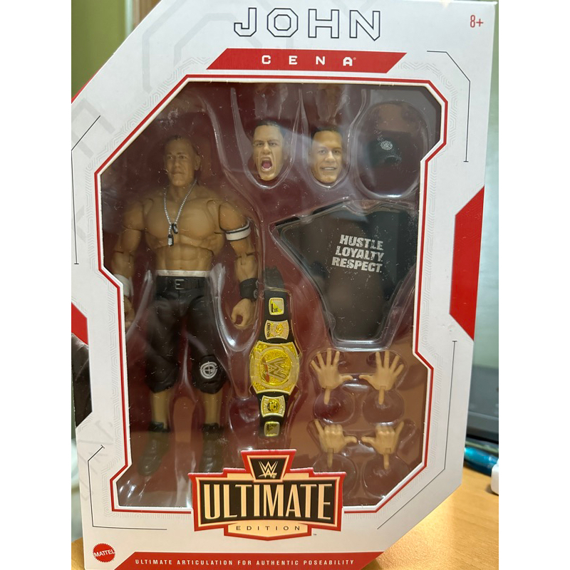 （已拆）WWE摔角人偶 John Cena Ultimate Edition 終極系列