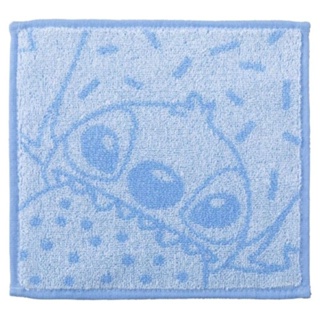 日本迪士尼 史迪奇 方巾 擦手巾 小毛巾