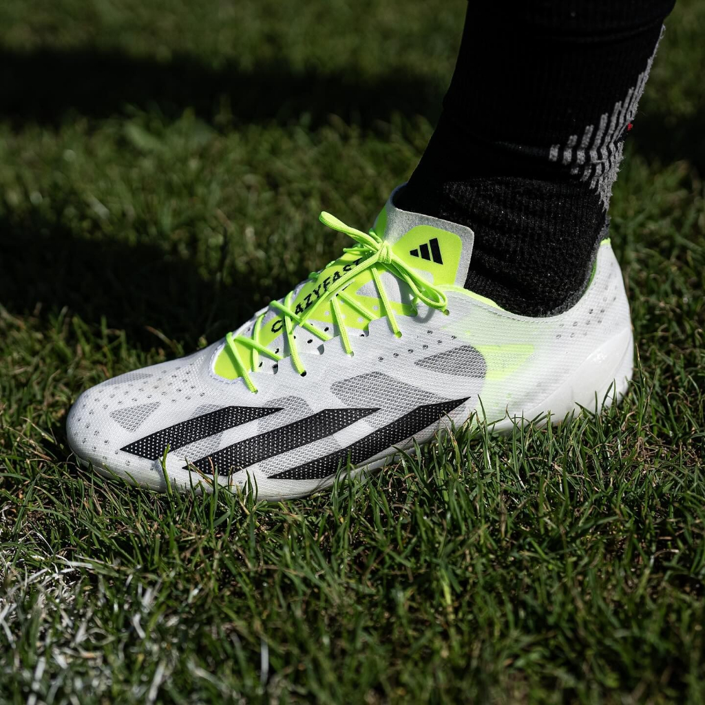 愛迪達 Adidas X CRAZYFAST+ X系列超輕 天然真草 頂級 學生比賽梅西戰靴 FG釘長釘男子足球鞋