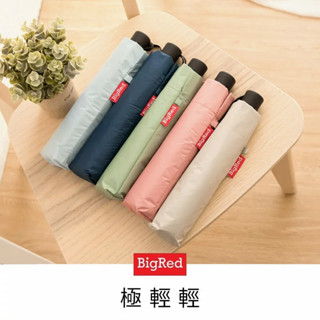 【雨傘王西門】《新色到貨 BigRed 極輕輕》21吋自動傘#終身免費維修#雨傘王西門#遮雨遮陽兩用