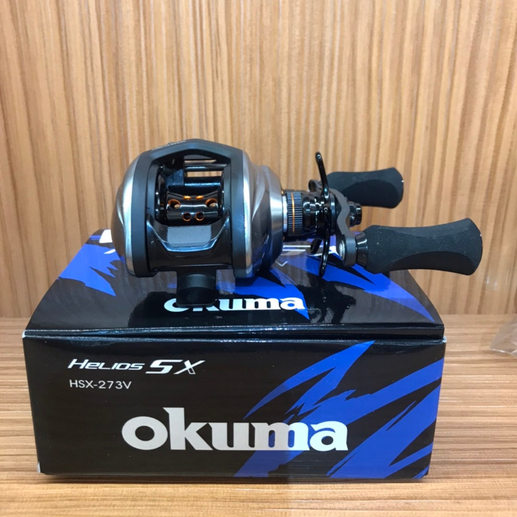 【 東區釣具Plus鳳山店 】OKUMA 太陽神 HSX273V 銀黑11BB 右手 路亞 小烏龜 路亞捲線器