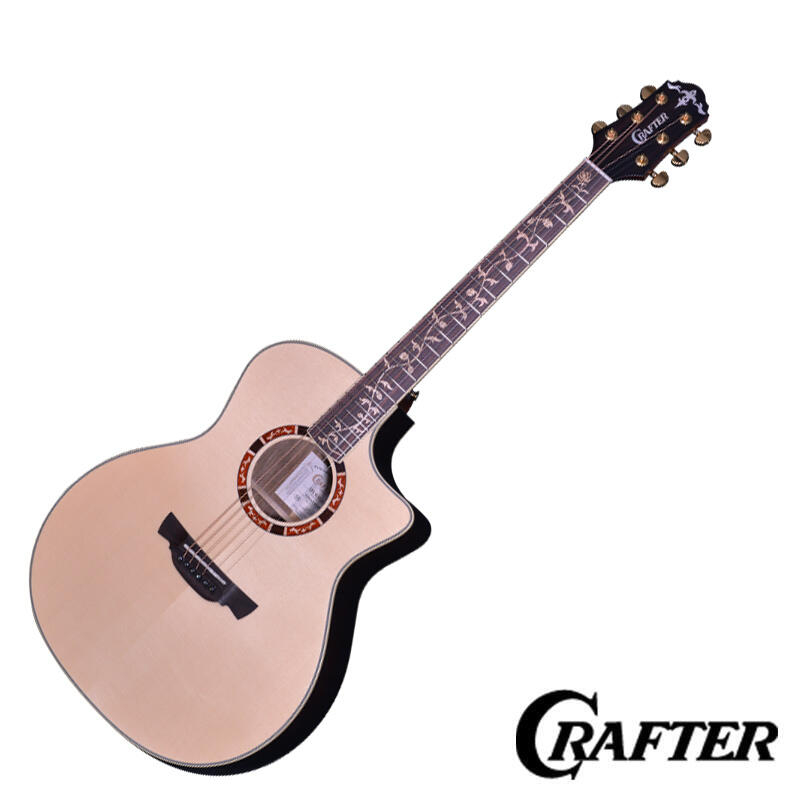 【又昇樂器】Crafter STG G-27ce 雲杉木 面單板 電木吉他