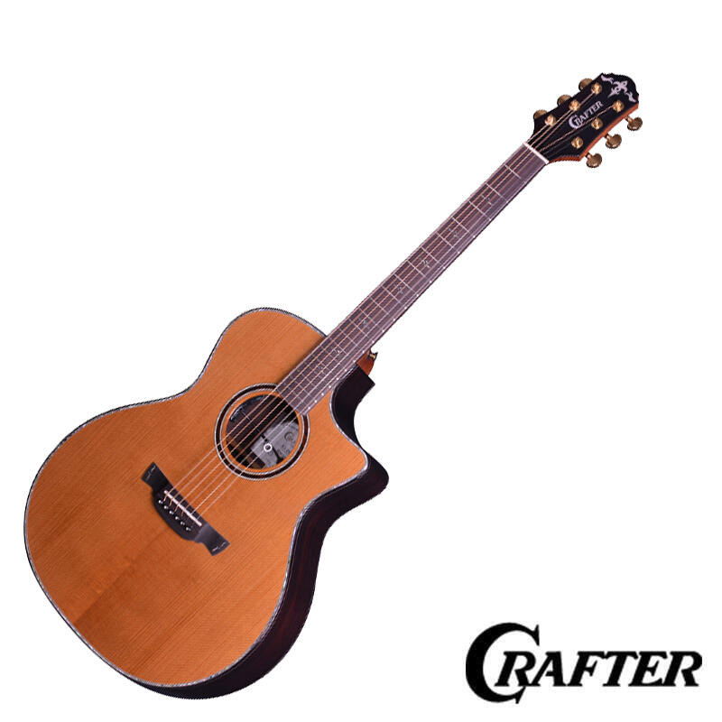 【又昇樂器】無息分期 韓廠 Crafter LX G-2000c 木吉他 全單板 木吉他 附原廠硬盒