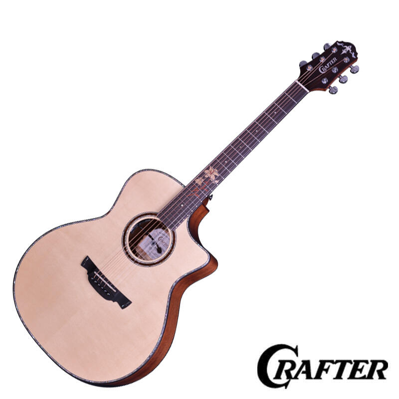 【又昇樂器】無息分期 韓廠 Crafter WF G-MAHOce 木吉他 面背單 電木吉他