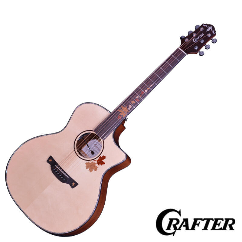 【又昇樂器】無息分期 韓廠 Crafter AL G-MAHOce 木吉他 面背單 電木吉他