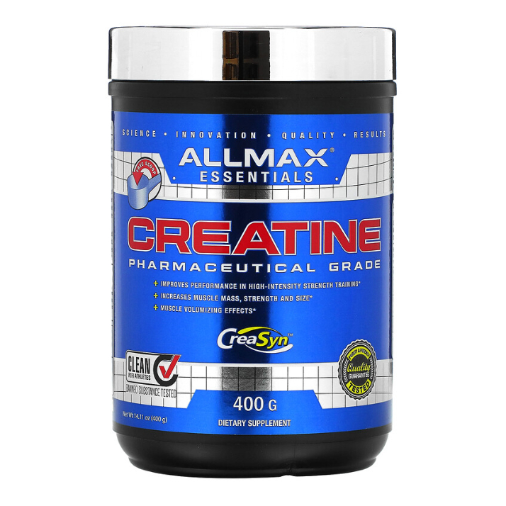 [加拿大 Allmax] 肌酸粉末 Creatine (400公克) 加拿大原廠 有中文標籤