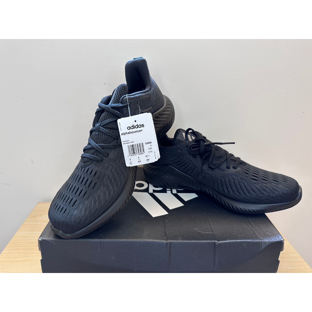 [adidas] alphabounce+ 男女休閒運動緩震跑步鞋 G28584