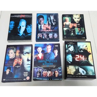 二手保存良好😉誠品購入♥️正版DVD 電影 影集 中文字幕 大全套 24反恐任務 1、2、3、4、5、6季