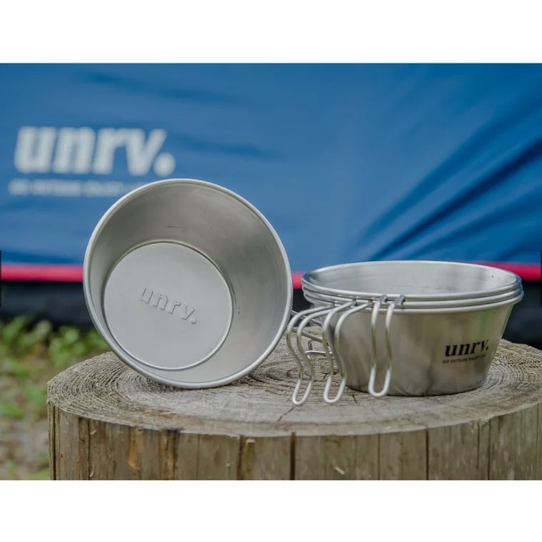 【UNRV環球露營車】大口碗 中口碗 不銹鋼碗 露營 野營 餐具 煮飯 料理 野餐 露營餐食【懂露營】