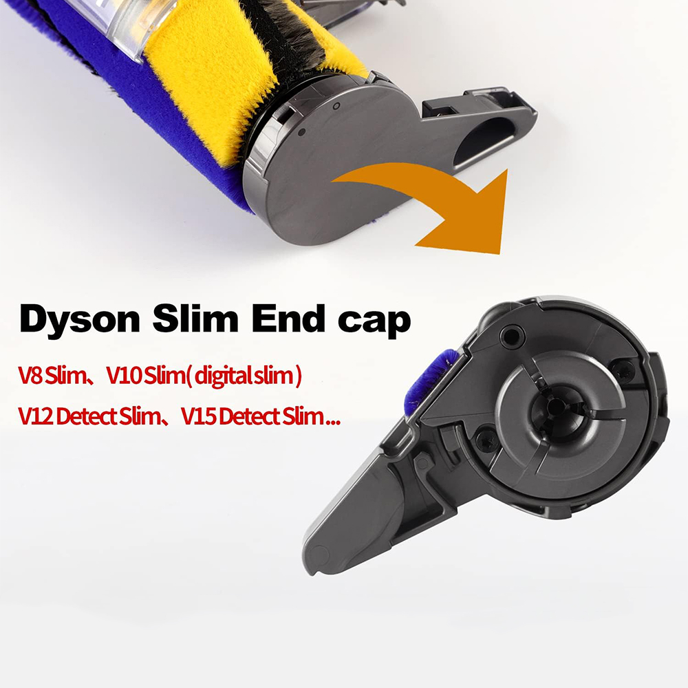 適用 dyson V8 Slim 絨毛刷頭左側蓋 digital slim刷頭側蓋 V12刷頭側蓋 軟絨滾筒吸頭左側蓋