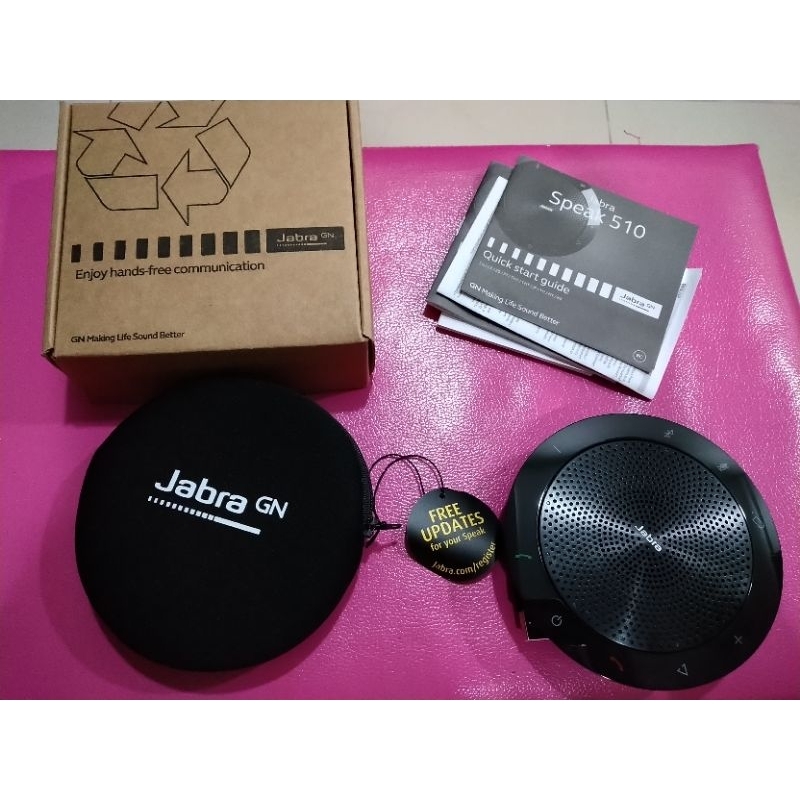 現貨 Jabra GN SPEAK 510 可攜式會議喇叭揚聲器 藍芽or USB 連線 只有一個 美國亞馬遜購入