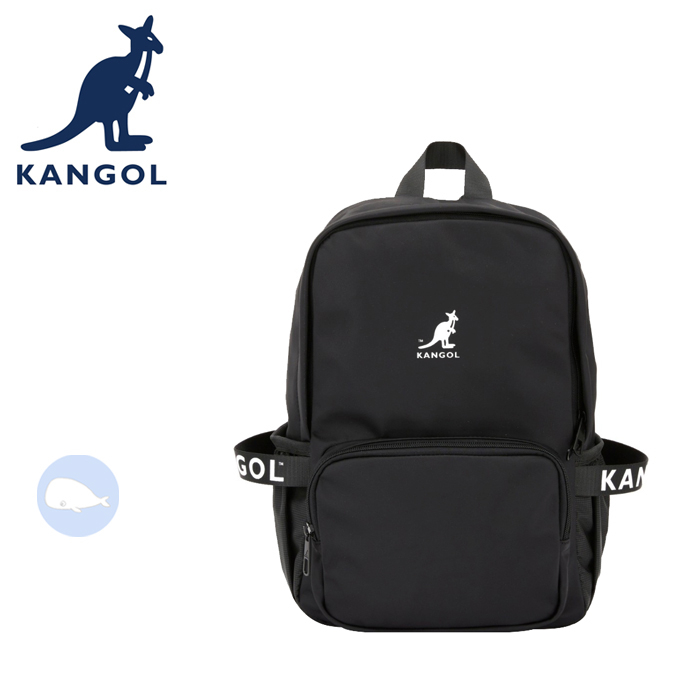 【小鯨魚包包館】KANGOL 英國袋鼠 後背包 6325874620 黑色