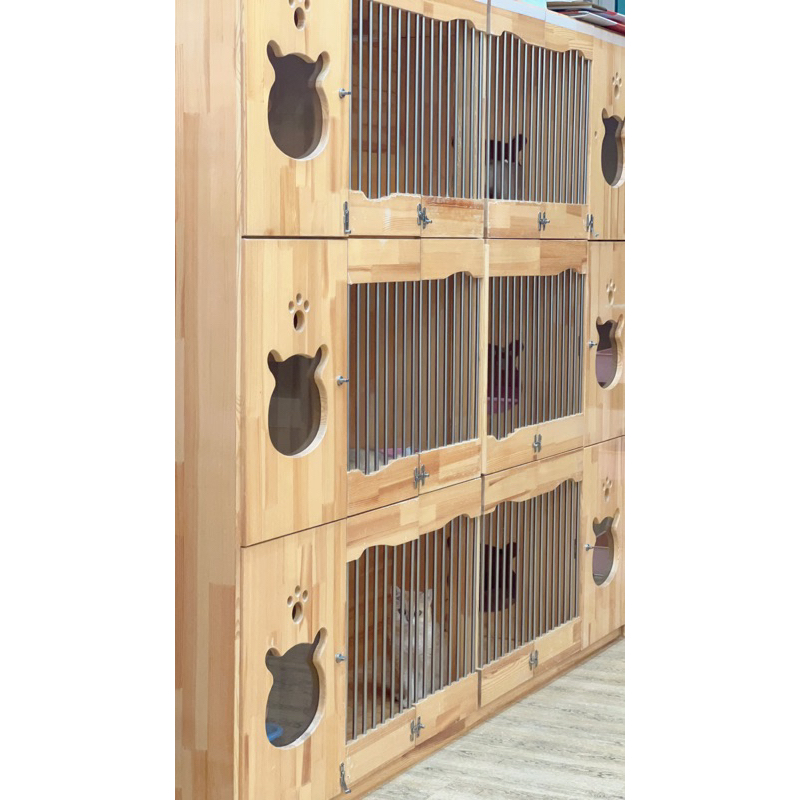 高級手工訂製木頭貓櫃