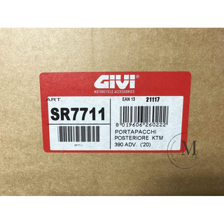 Mm. GIVI SR7711 KTM 390 Adventure 後架/後車架/後箱架/後行李箱架/後貨架 20-