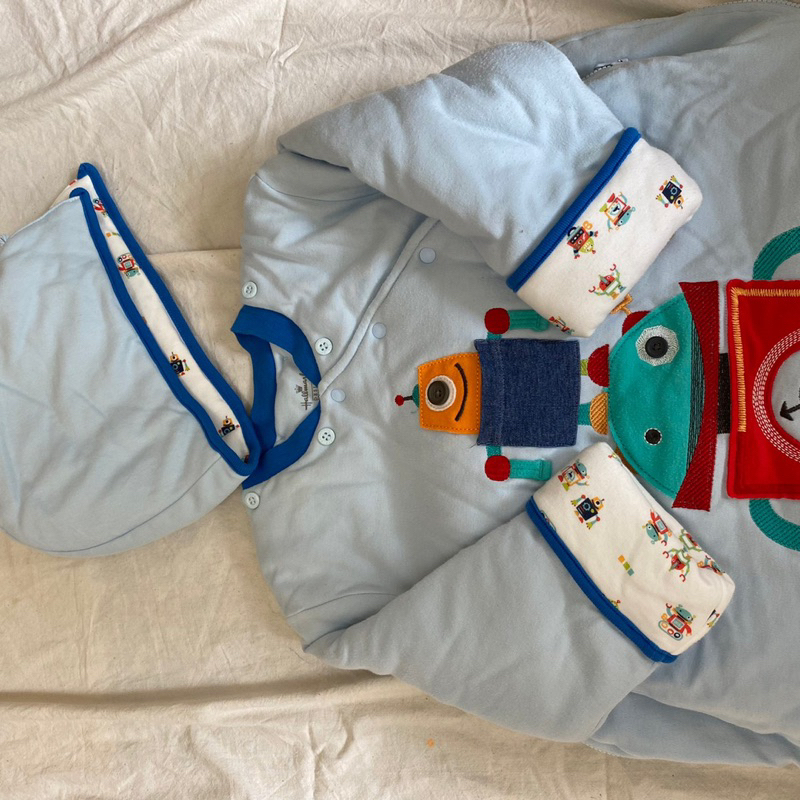 拾願*Hallmark babies寶寶睡袋/機器人睡袋/嬰兒用品