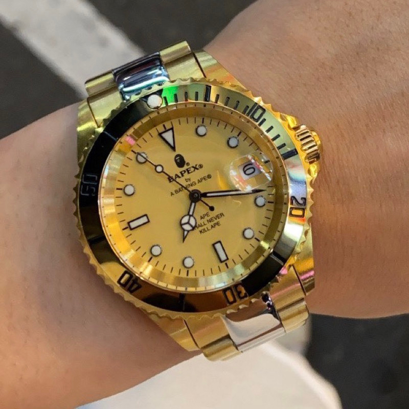 KH07🦠 BAPEX 猿力士 TYPE 1 帥哥必備 二手品 A BATHING APE