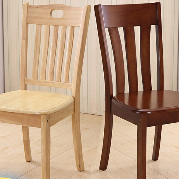 【工廠直髮 質量保障】實木餐椅橡木椅子傢用餐廳凳子簡約木頭酒店飯店餐桌椅子靠背椅
