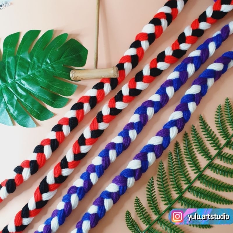 💝現貨💝嶼路 | 原住民服飾 太魯閣族腰繩 一組兩條 兩款售 純手工編織