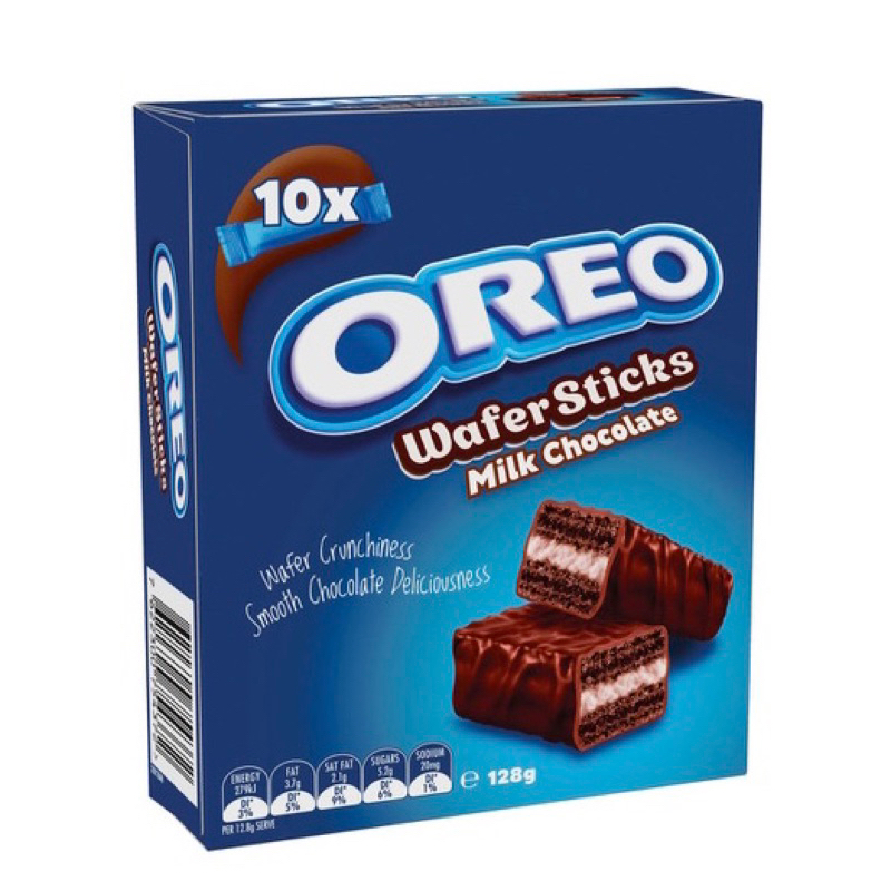 OREO wafer sticks 奧利奧 牛奶巧克力 晶片棒餅乾 | 128g