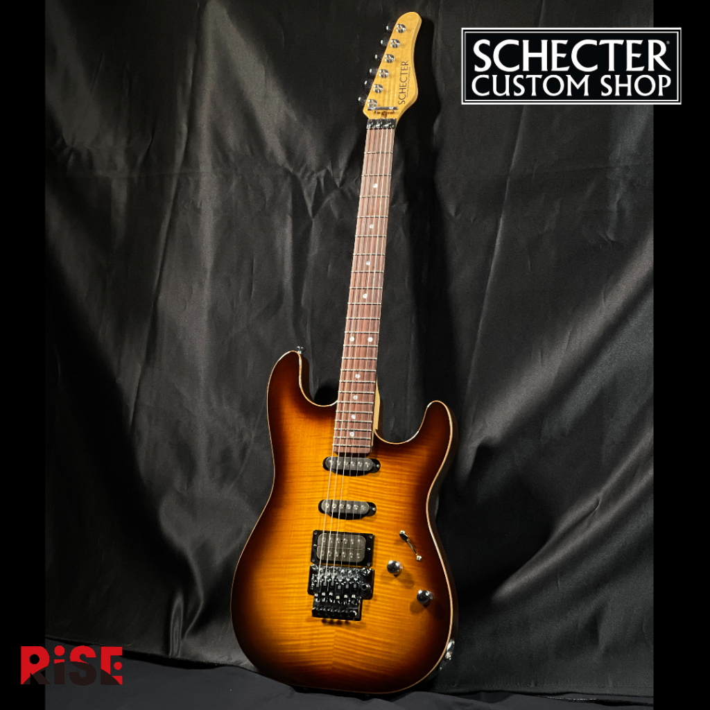Schecter USA Custom CET Flame Maple 電吉他【又昇樂器.音響】