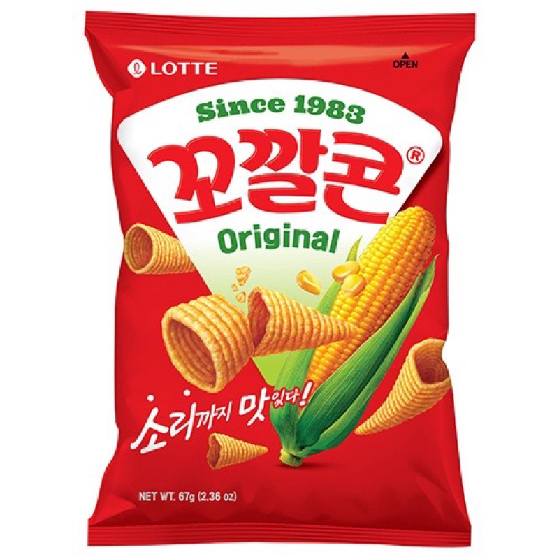 韓國樂天金牛角玉米脆角 過期（期限2023/11後）
