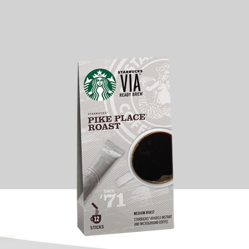 星巴克VIA®派克市場烘焙即溶咖啡StarbucksVIA®Ready Brew-Pike