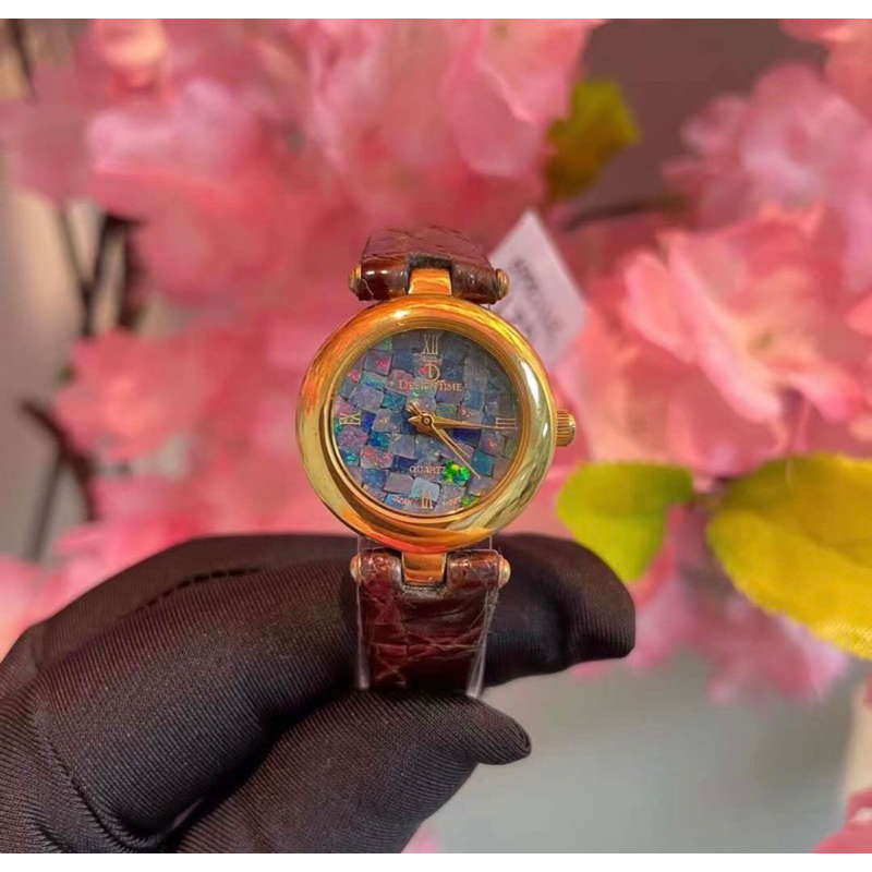 Design time Australia Opal watch 歐珀錶 女錶 vintage 古董錶🐲限時特賣🐲