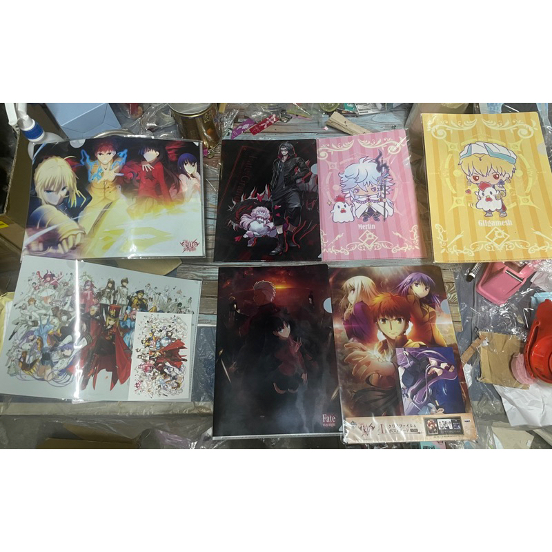 （日版 全新/中古）Fate 各角色資料夾 分售