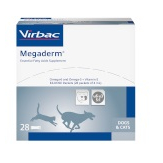 【維克 Virbac】Megaderm® 健膚樂 犬貓專用必須脂肪酸ω6/ω3與維他命2410