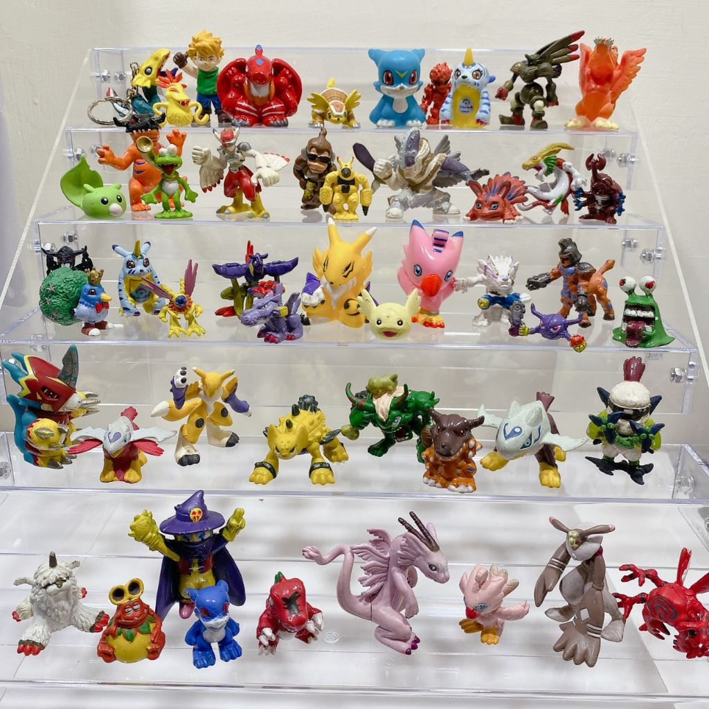 【卡哇】 E3-08 數碼寶貝 公仔 玩具 二手 V仔獸 暴龍獸 戰鬥 怪獸 聖龍 鼻涕獸 火焰獸 鋼鐵加魯魯 惡魔獸