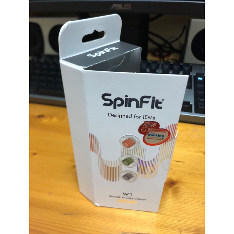 SpinFit W1 耳塞 矽膠耳塞 （L）