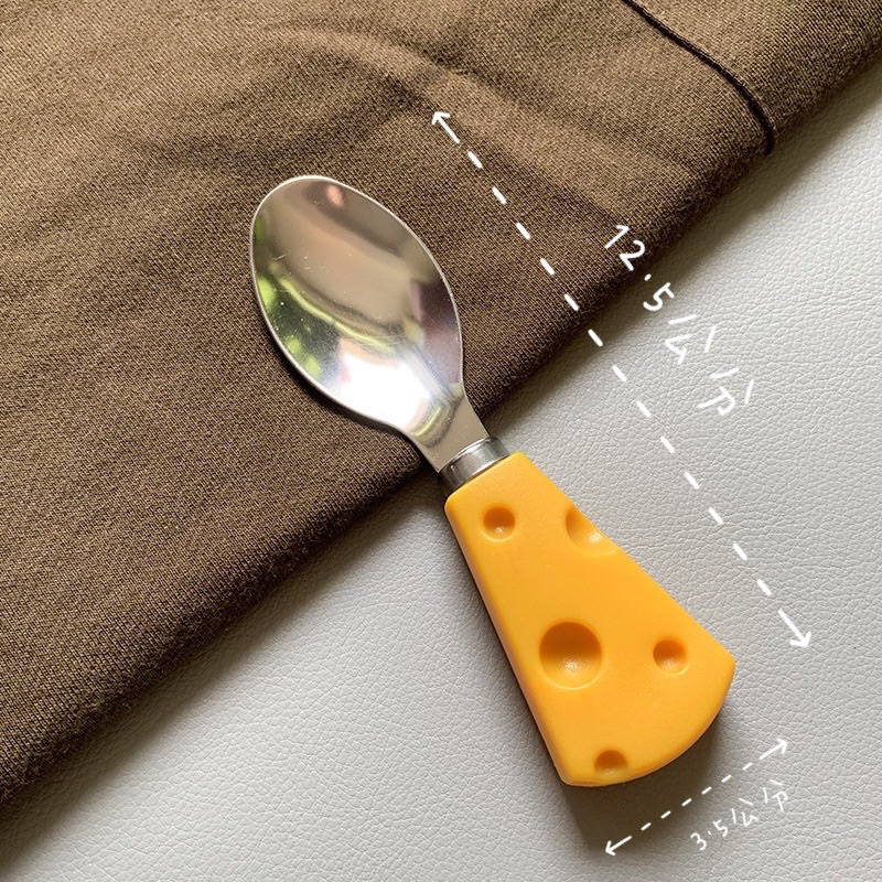 乳酪餐具 起司造型餐具 不鏽鋼造型餐具  創意餐具 湯匙叉子