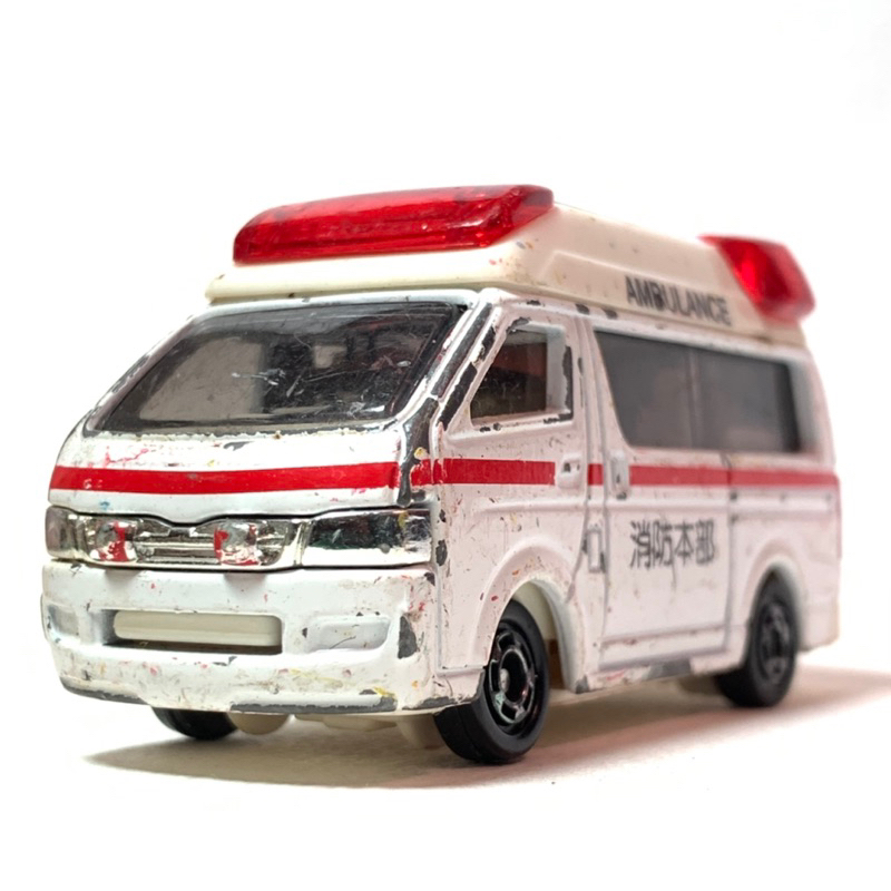 絕版 Tecology Tomica No.TT-05 Toyota Himedic Ambulance