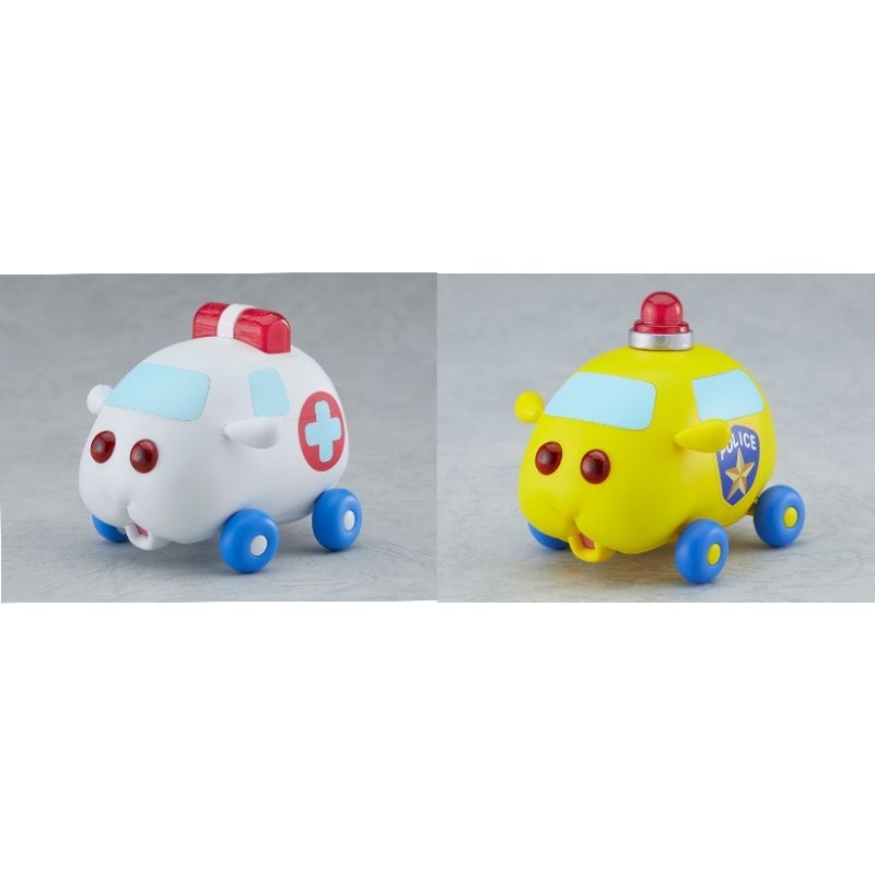 Good Smile MODEROID 天竺鼠車車 救護車車 巡警車車(需組裝)