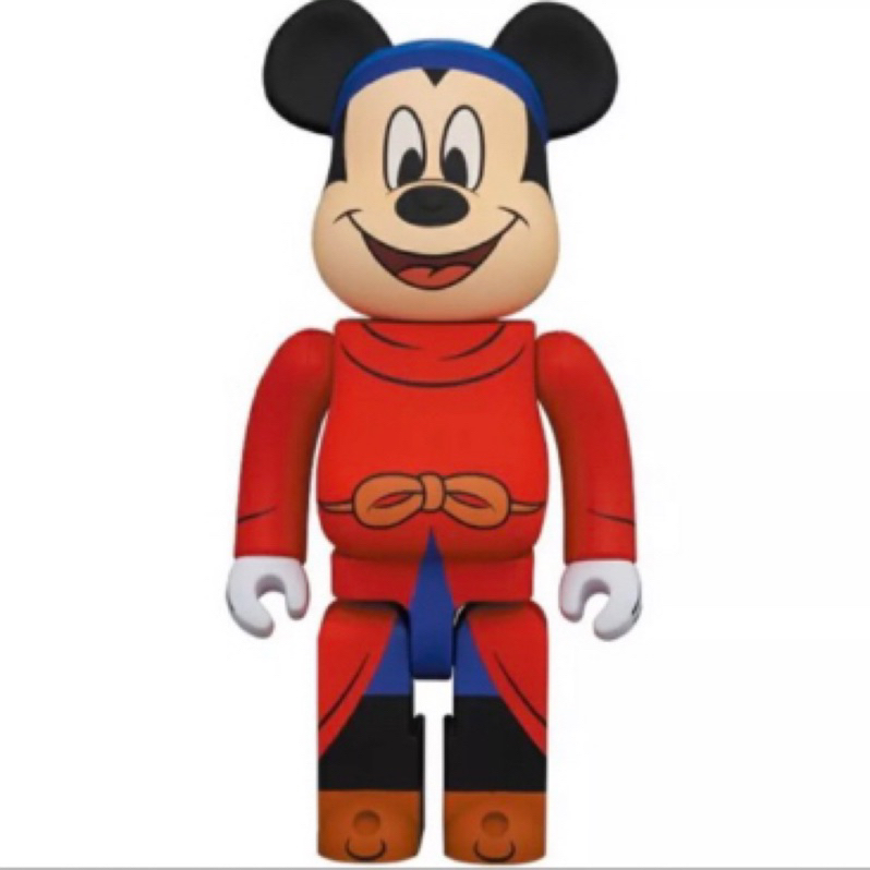 可議BLS • BE@RBRICK 1000% FANTASIA DISNEY MICKEY 魔法米奇 庫柏力克熊