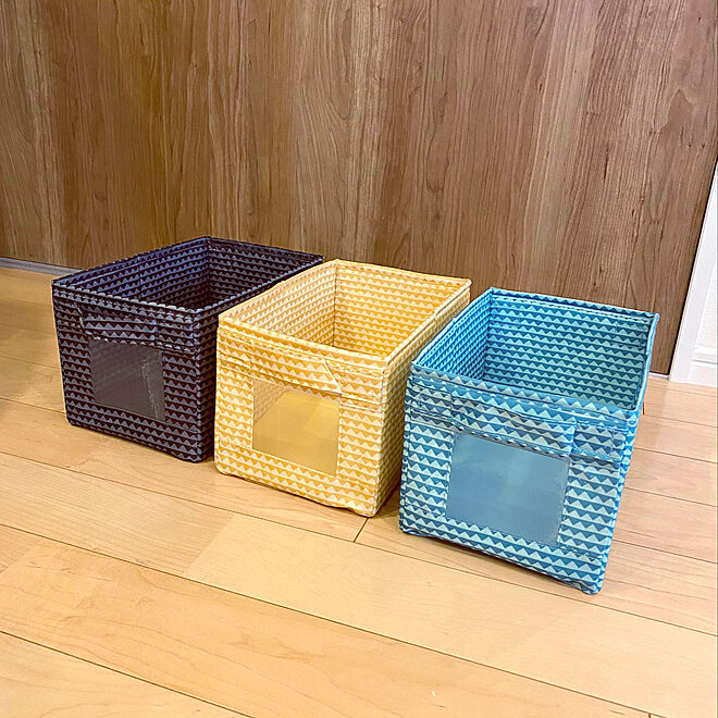[ IKEA絕版品 ] 📢 IKEA 正品 UPPRYMD 儲物盒 黑色 黃色 土耳其藍 收納盒 3件組