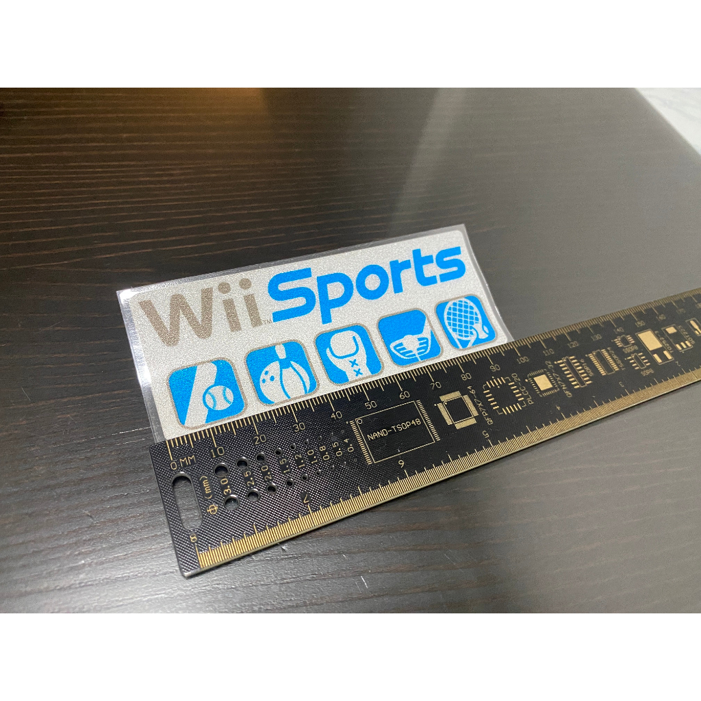 萊特 汽車精品貼紙 WII SPORTS遊戲 3M反光貼紙