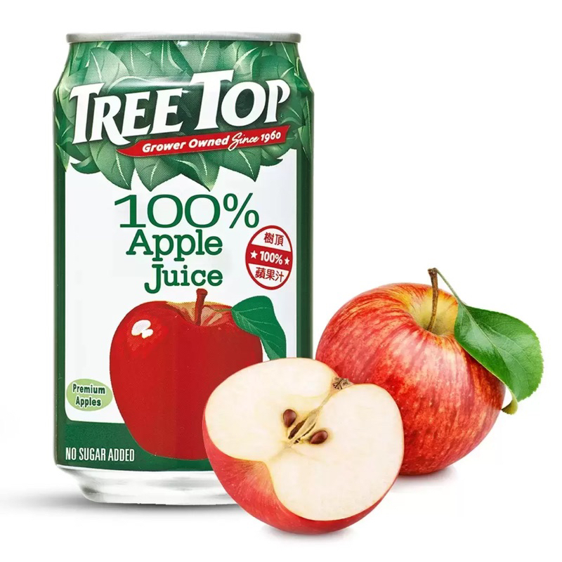 好市多代購 Tree Top 蘋果汁 320毫升好