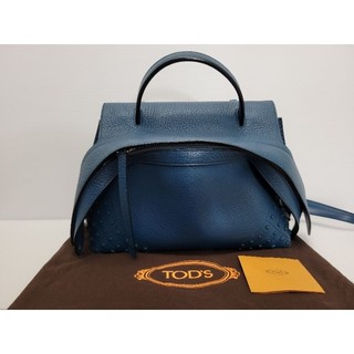 TOD'S wave Bag，可手提/肩背 斜背 /大容量，半圓小袋可放手機，非Mini