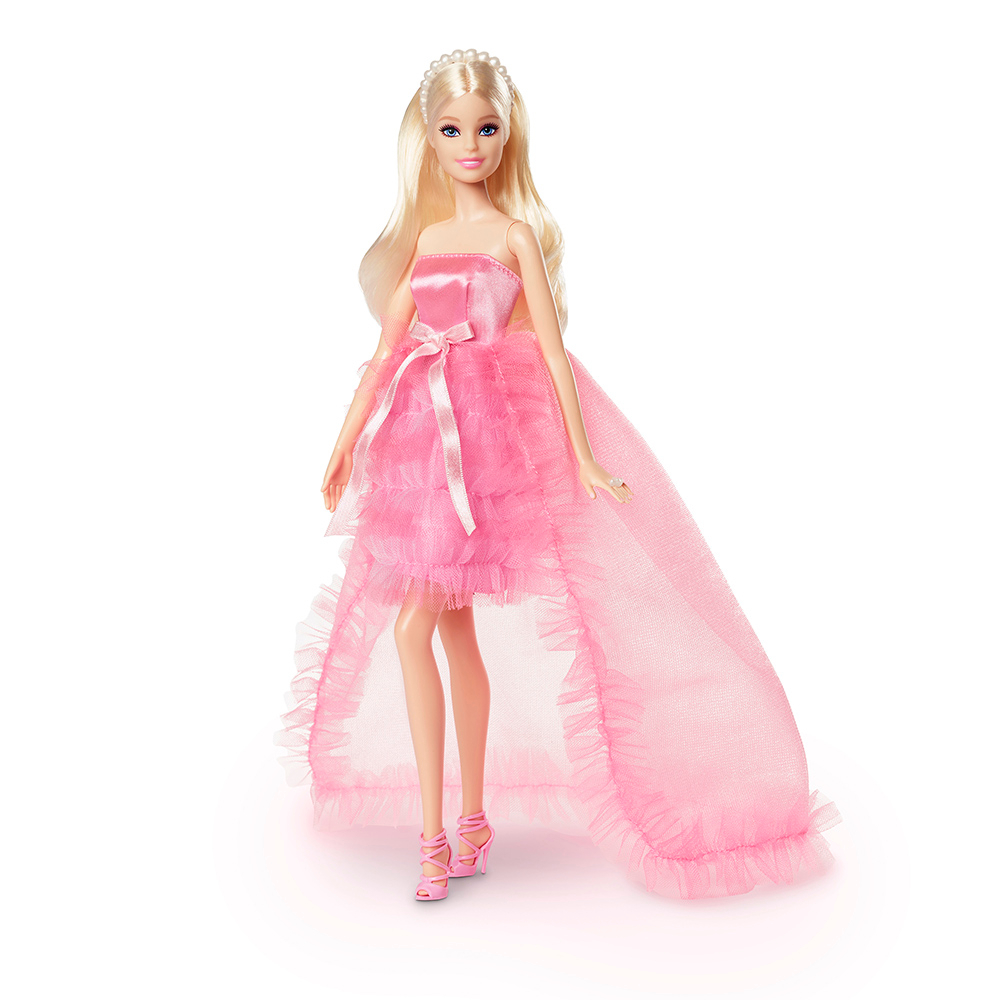 MATTEL 芭比收藏系列-生日願望芭比 娃娃 正版 美泰兒