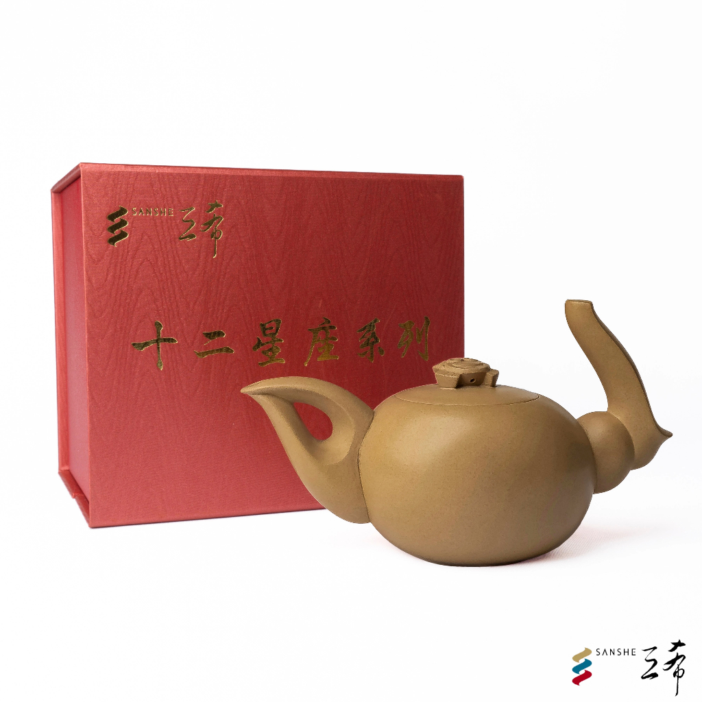 『台灣製造』十二星座-巨蟹座【三希陶瓷】【現貨供應】茶器具 造型茶具 陶土 茶壺 茶器 茶具 星座