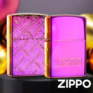 [隔日到貨] ZIPPO 聯名款防風打火機 NISMO聯名 幻彩 ZA-5-207B 黃銅 美國製 煤油打火機