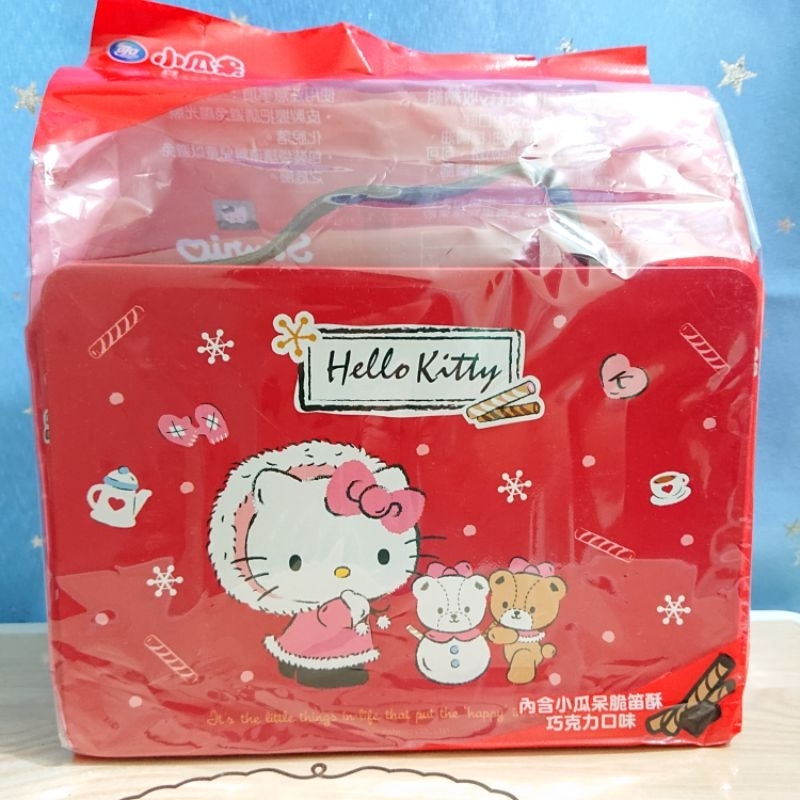 【可口】小瓜呆脆笛酥Hello Kitty收納組140g  含鐵盒 2023/10/18
