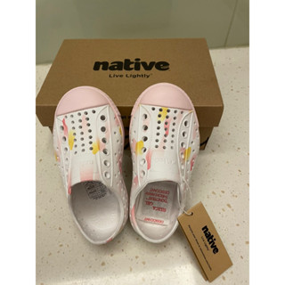 native 晴雨洞洞鞋 幼兒童鞋 13公分 全新商品