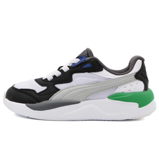 PUMA X-Ray Speed AC PS 魔鬼氈 運動鞋 中童 藍綠 R9593 (38489914)