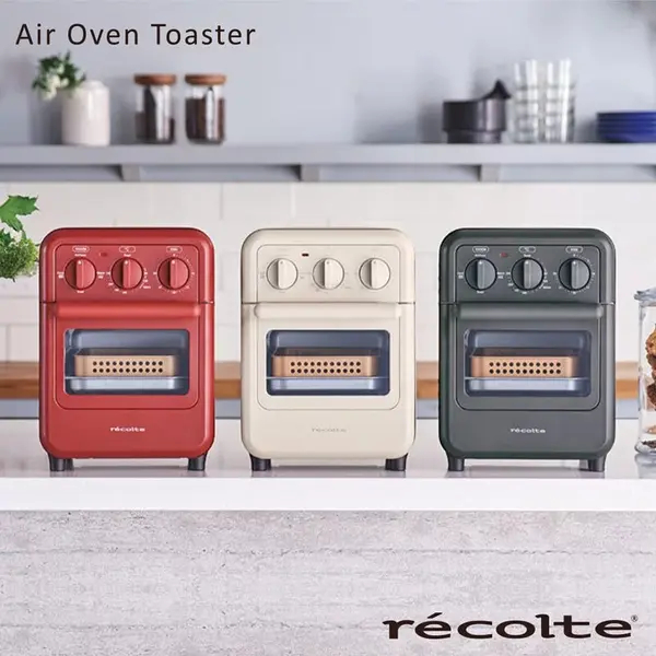 【免運】RECOLTE Air Oven Toaster 氣炸烤箱 RFT-1 經典紅 奶油白 氣炸烤箱 烤箱 炙烤燒烤