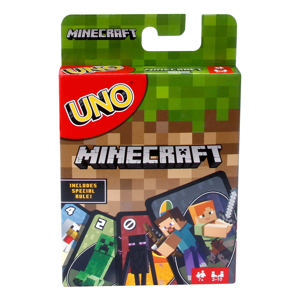 Mattel UNO MINECRAFT遊戲卡 遊戲卡 桌遊 正版 美泰兒